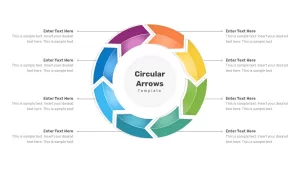 Circular Arrow Presentation Template