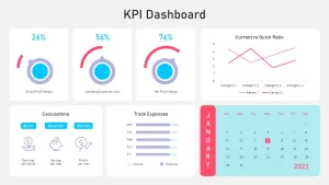 KPI Dashboard Infographics