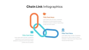 Chain Link Infographics Template
