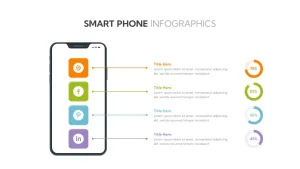 Smart Phone Infographics Template