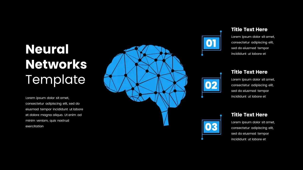 Neural Networks Template Dark