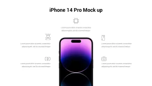 iPhone 14 Pro Mockup Template