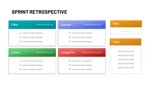 Sprint Retrospective Template for PowerPoint