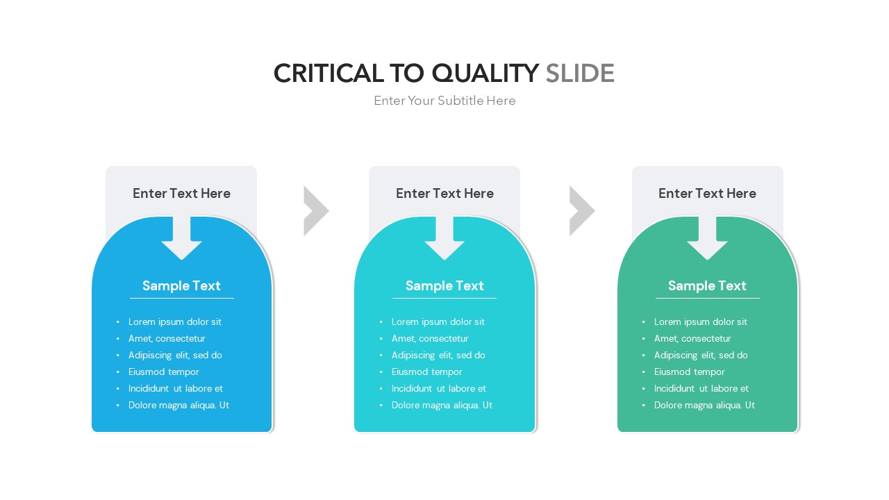 Critical To Quality Slides