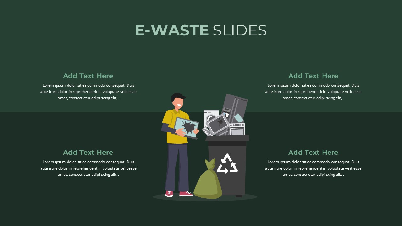 E-Waste Slide PowerPoint Templates