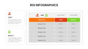 ROI Infographic PowerPoint Template