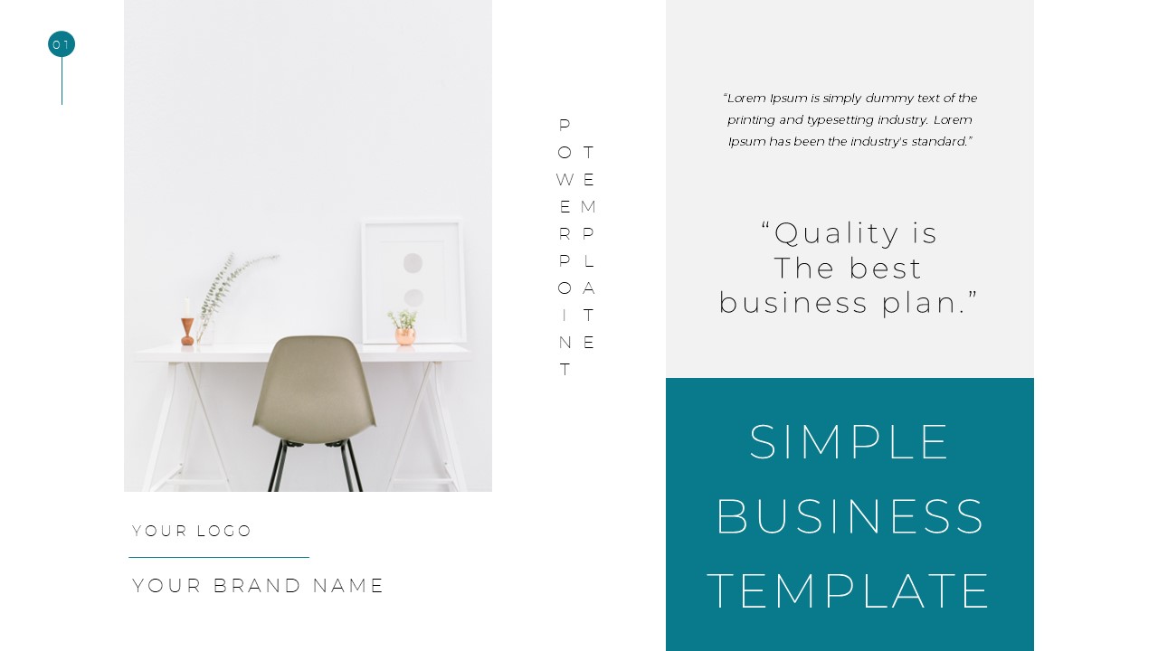 Simple business template