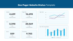 one page presentation template