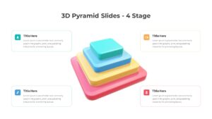3D Pyramid Slide PowerPoint Template