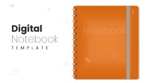 Digital Notebook PowerPoint Template