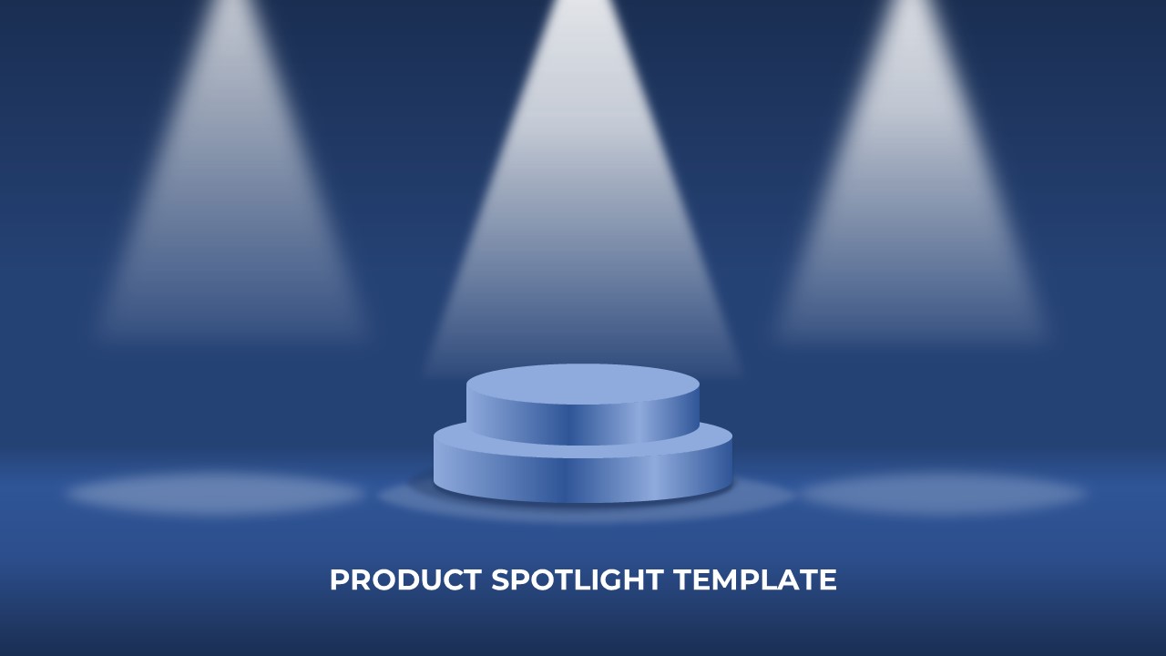 Product Spotlight Template For PowerPoint