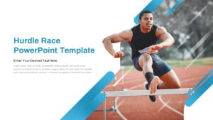Hurdle Race PowerPoint Template