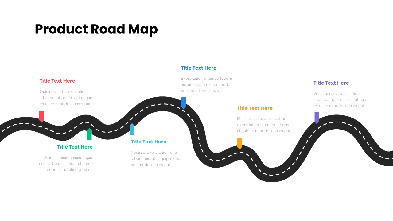 Product Road Map PowerPoint Template