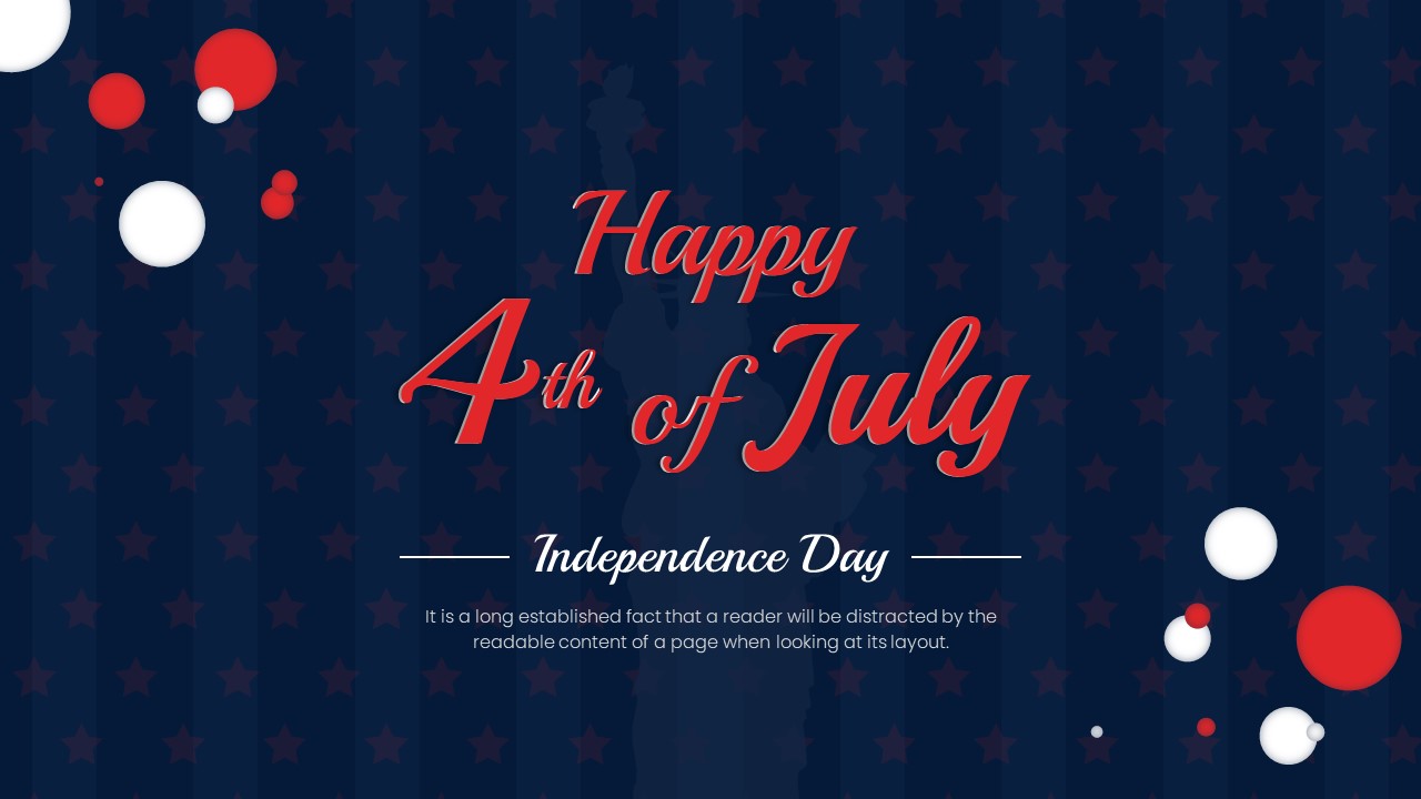Free July 4 PowerPoint Template