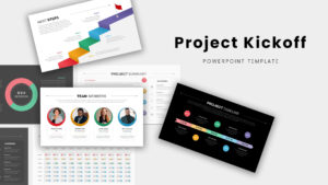 Project Kickoff Meeting Deck PowerPoint Template