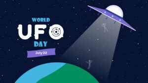 Free UFO Day PowerPoint Template