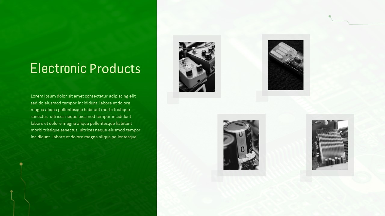 Electronics PowerPoint Pitch Deck Template7