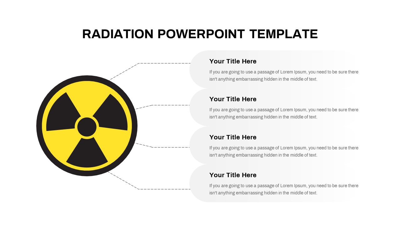 Free Radiation PowerPoint Presentation Template
