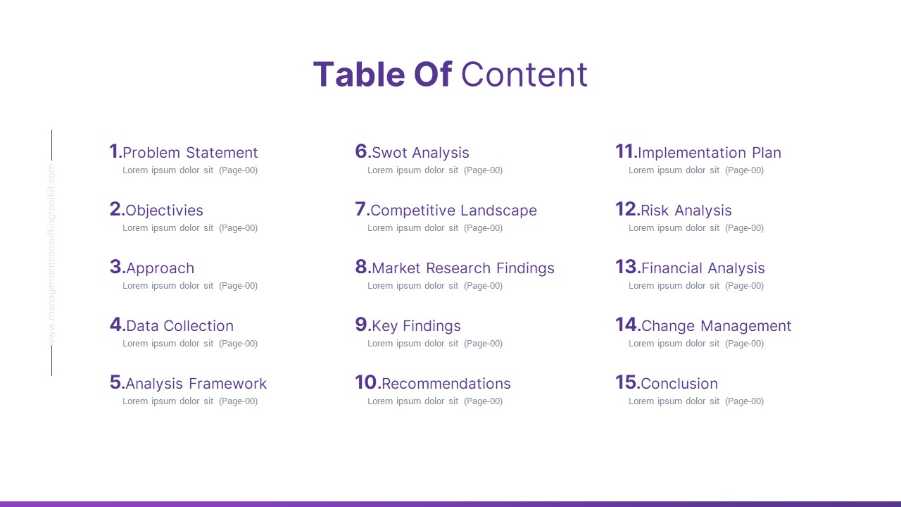 consulting slide templates