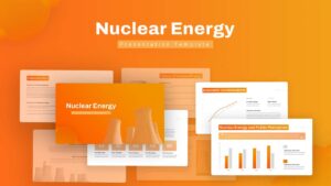 Nuclear Energy PowerPoint Template Cover Image