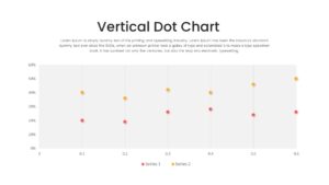 Vertical Dot Chart PowerPoint Template