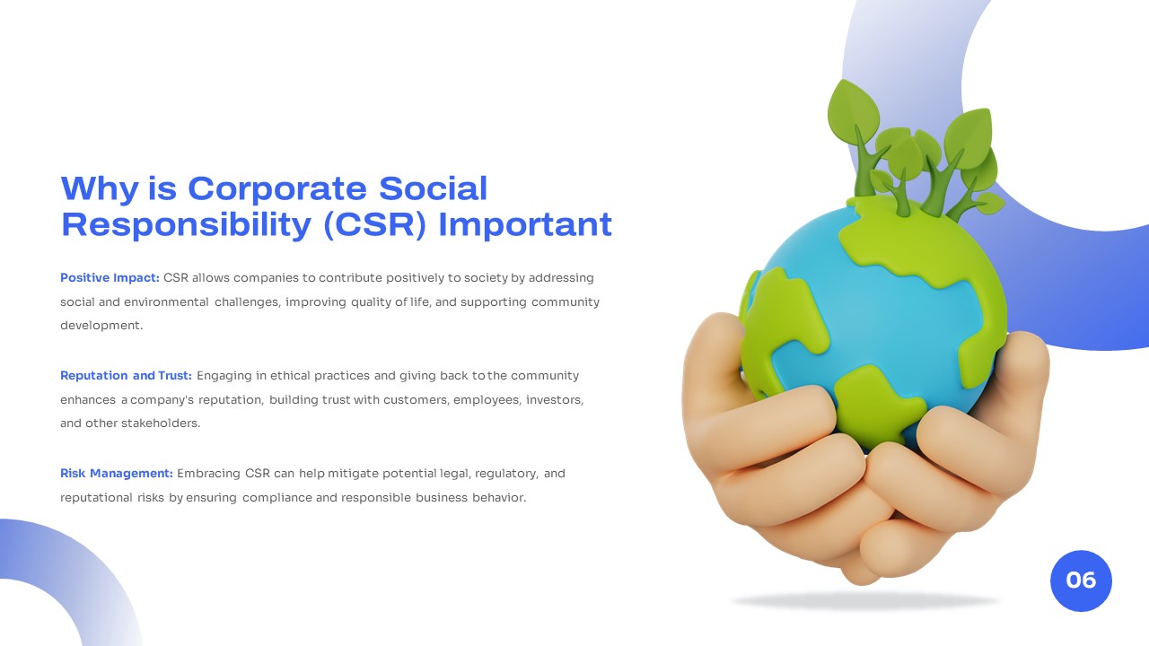 CSR importance Presentation Template