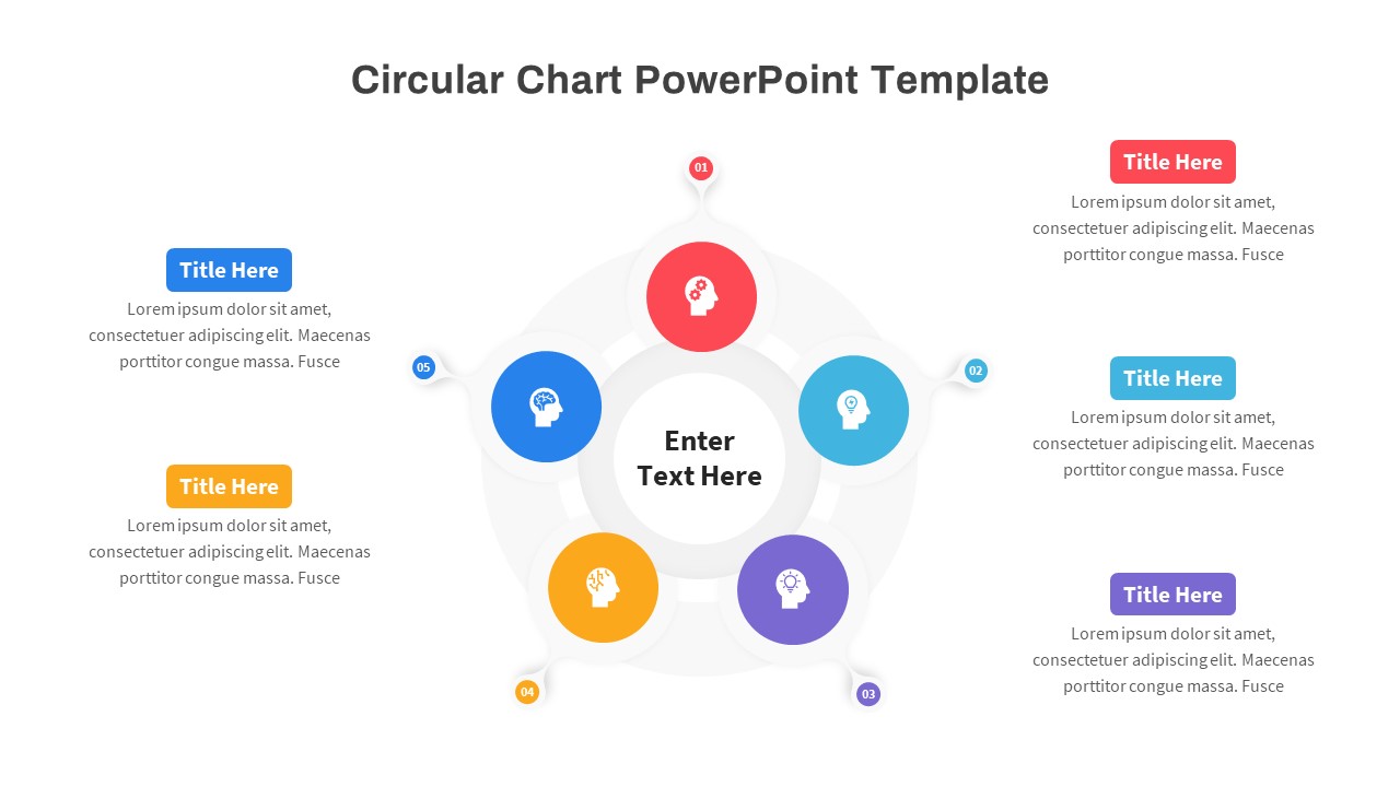 Circular Chart PowerPoint slide