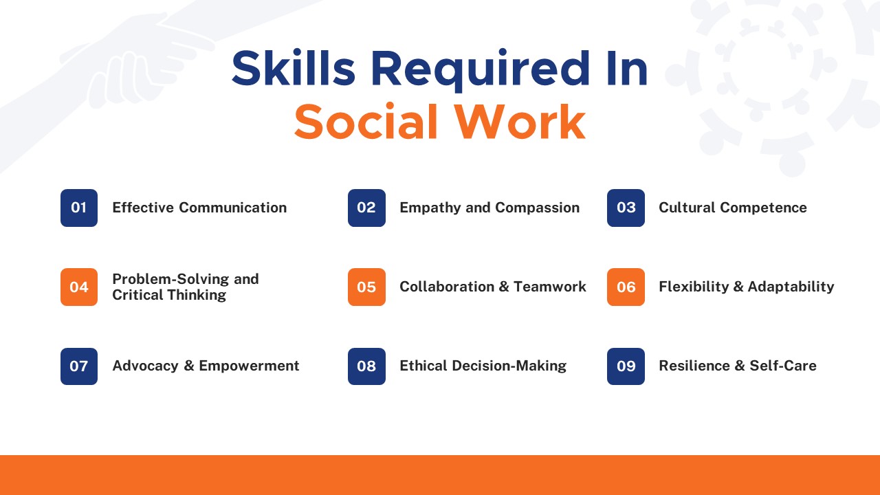 Free Social Work skills PowerPoint Template