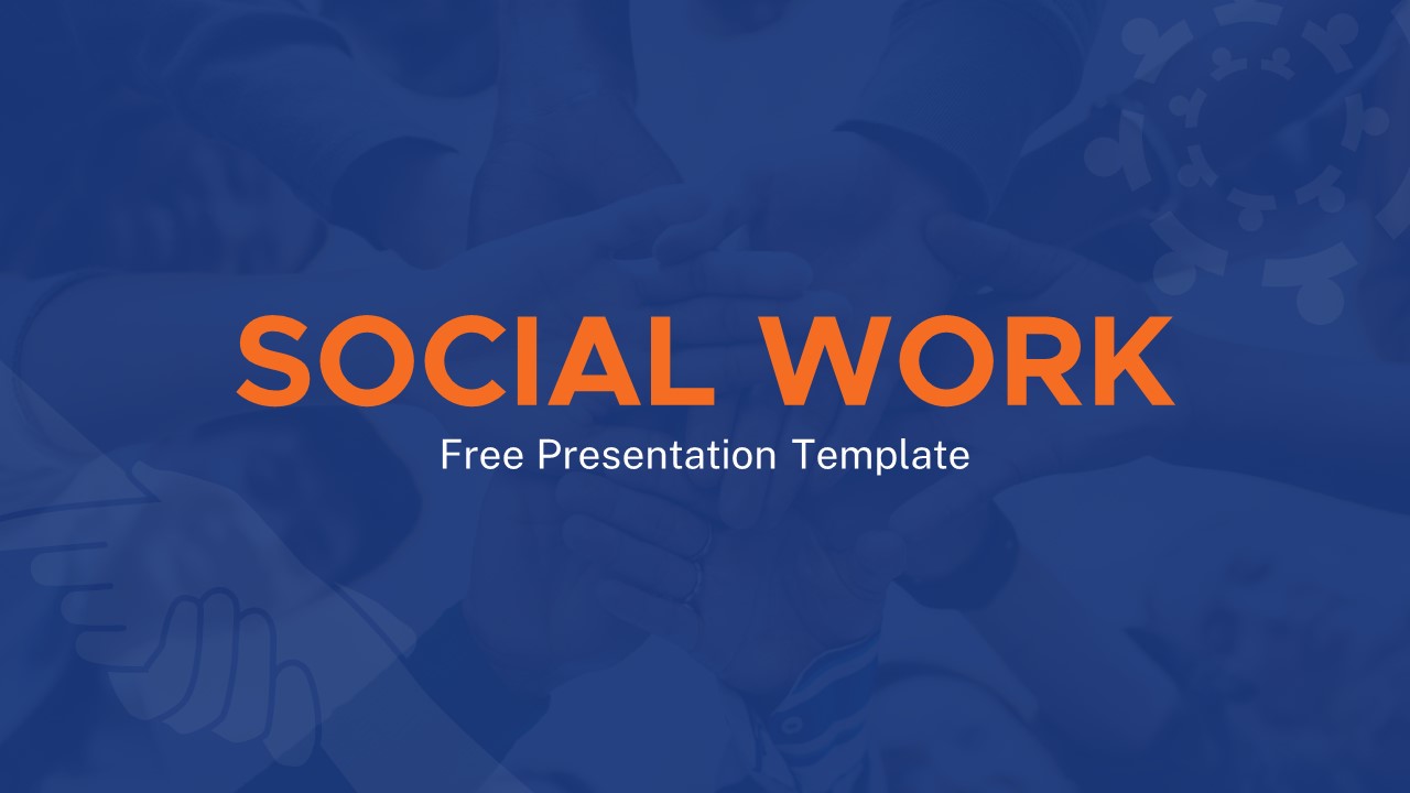 Social Work PowerPoint Template Free